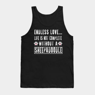 Sheepadoodle Tank Top